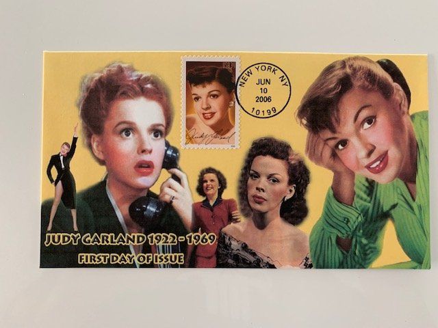 Lot 30: Judy Garland First Day Cover
