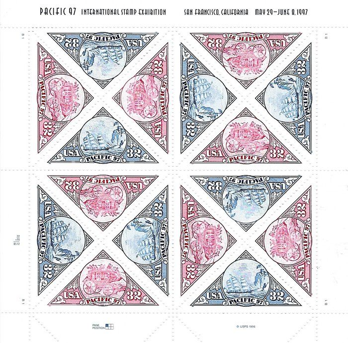 Lot 35: Pacific 97 Stamps