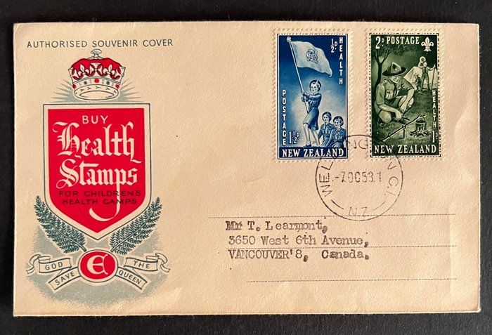 Lot 41: Health Stamps First Day Cover