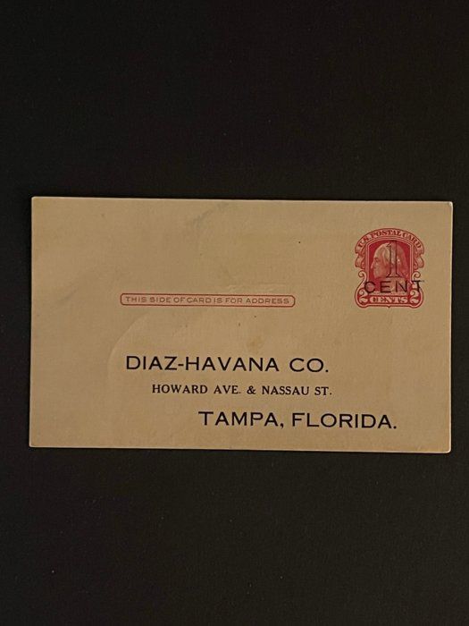 Lot 49: Vintage 1 Cent Postal Card USA