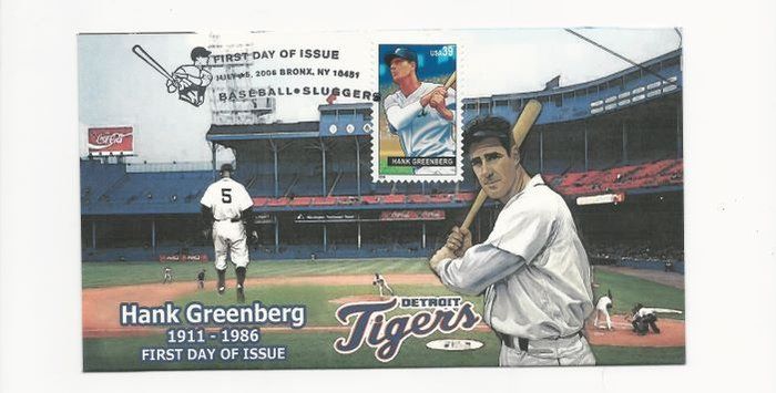 Lot 76: Hank Greenberg FDC