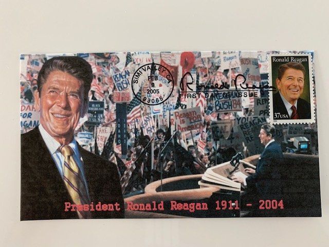Lot 87: Ronald Reagan First Day Cover