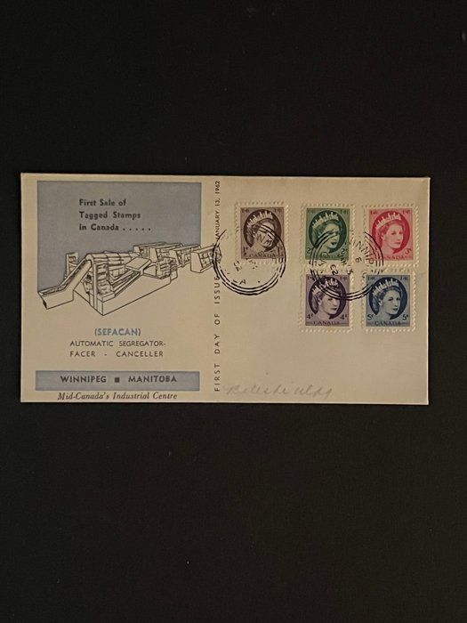 Lot 118: 1962 Canada First Day Cover