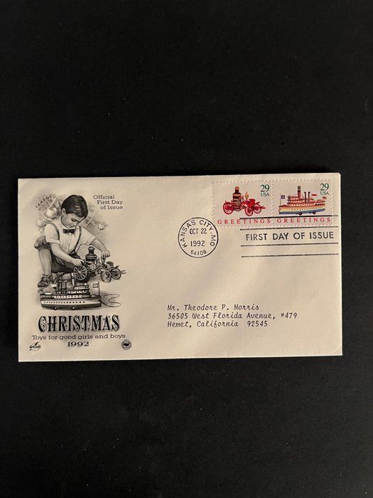 Lot 120: Christmas First Day Cover