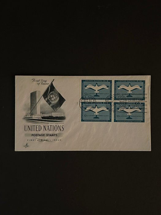 Lot 135: 1951 United Nations New York First Day Cover