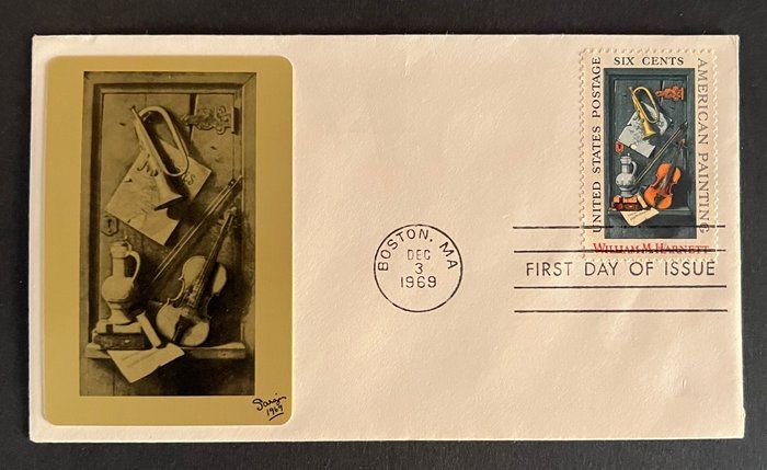 Lot 138: American Music First Day Cover