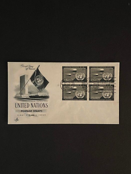 Lot 143: 1951 United Nations New York First Day Cover