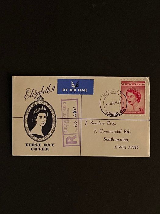 Lot 151: 1953 Coronation first day cover Queen Elizabeth II