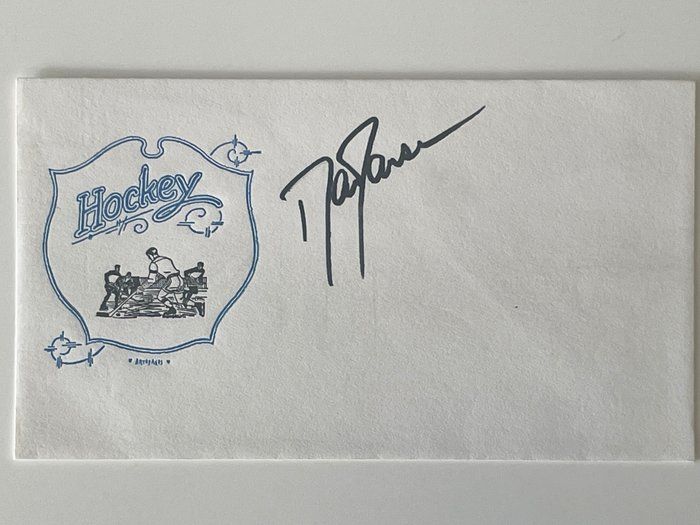 Lot 158: Olympic speed skater Dan Jansen signed cover