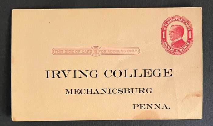 Lot 159: United States 1900s post card