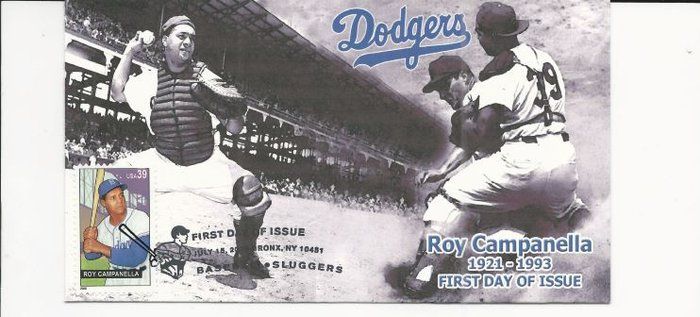 Lot 167: Roy Campanella FDC