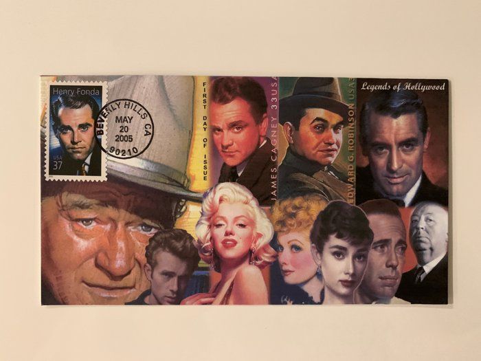 Lot 205: Legends of Hollywood FDC