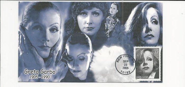 Lot 240: Greta Garbo FDC
