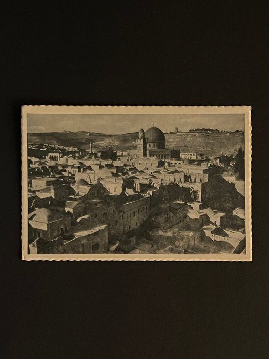 Lot 242: Vintage Jerusalem Post Card