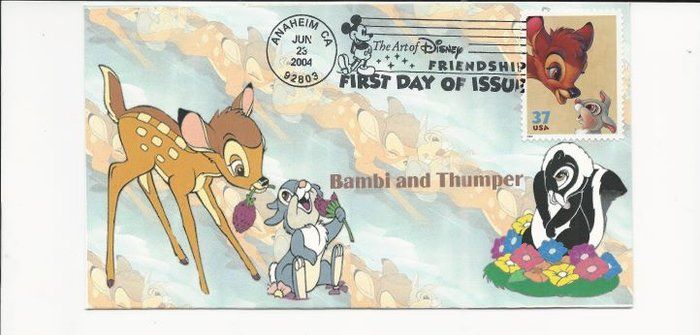 Lot 271: Bambi First Day Cover