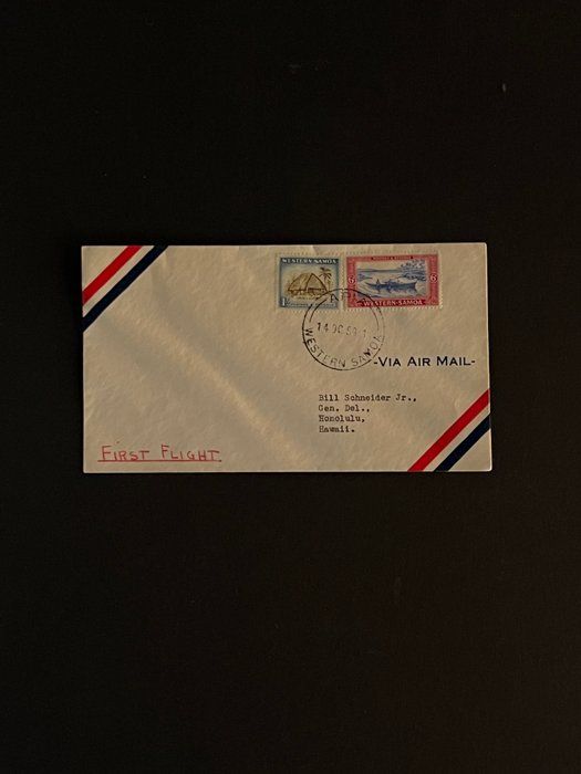 Lot 281: Vintage Western Samoa First Day Cover