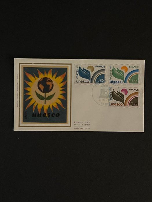 Lot 284: 1976 UNESCO France First Day Cover
