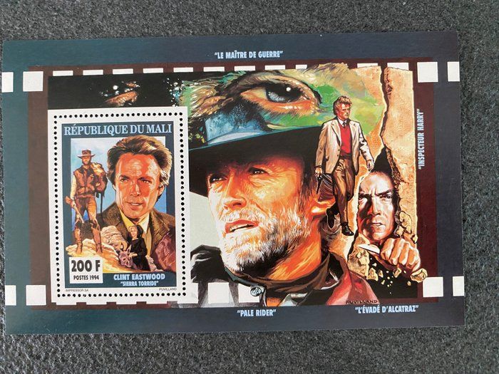 Lot 290: 1994 Clint Eastwood commemorative stamp