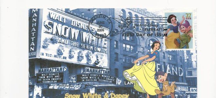 Lot 315: Snow White fdc