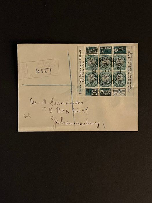 Lot 319: 1936 Johannesburg South Africa First Day Cover