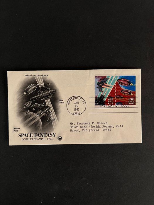 Lot 337: Space Fantasy First Day Cover