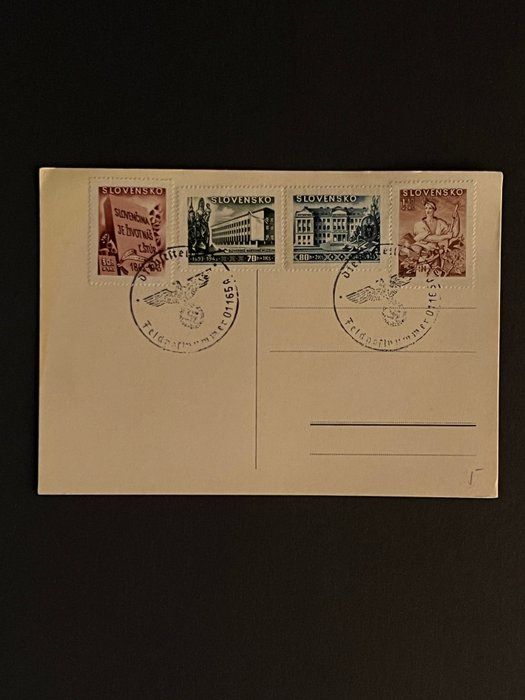Lot 348: Vintage Slovakia First Day Cover