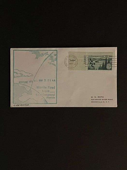 Lot 373: 1961 Patrick Air Force Base Florida First Day Cover