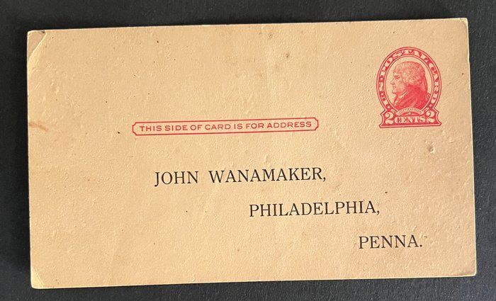 Lot 387: United States 1900s post card