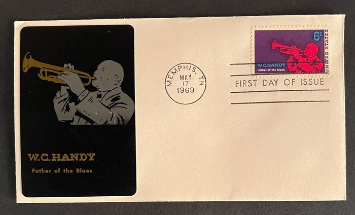 Lot 399: W.C. Handy First Day Cover