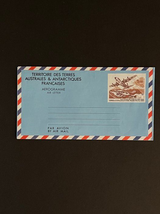 Lot 404: Vintage France Stamped Airletter