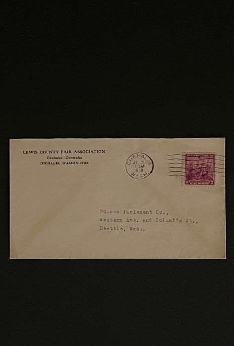 Lot 406: 1938 First Day Cover