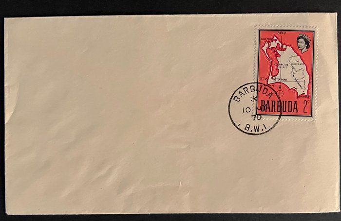Lot 411: Barbuda First Day Cover