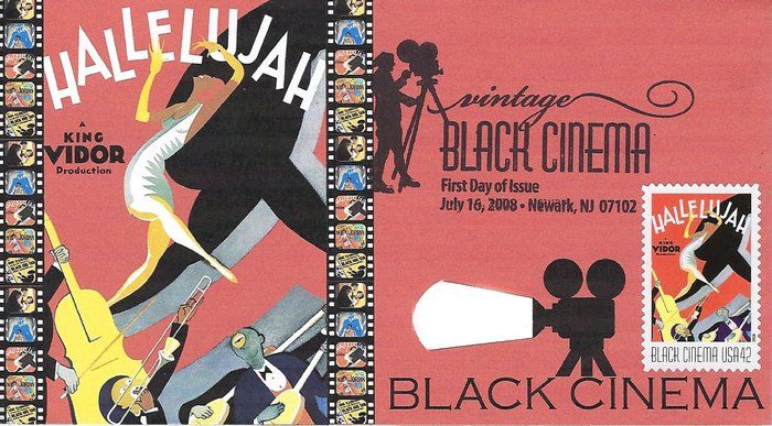Lot 435: Hallelujah Vintage Black Cinema First Day Cover