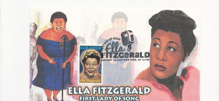 Lot 451: Ella Fitzgerald FDC