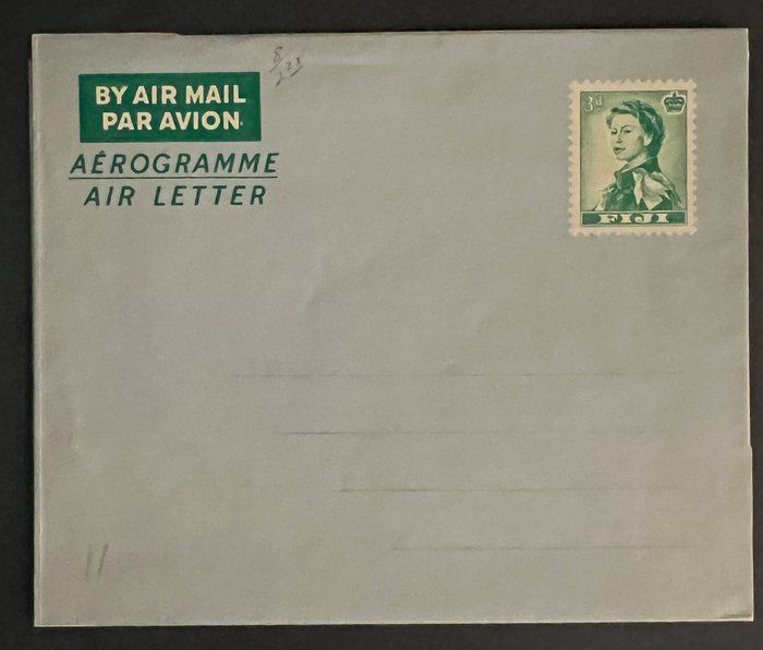 Lot 458: Fiji Air Letter