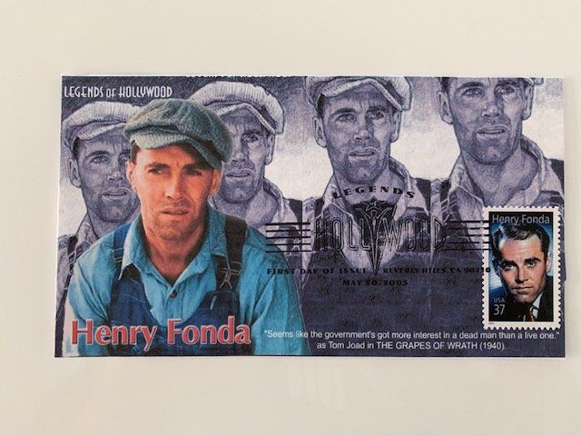 Lot 461: Henry Fonda First Day Cover