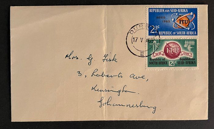 Lot 465: South Africa Stamp cover