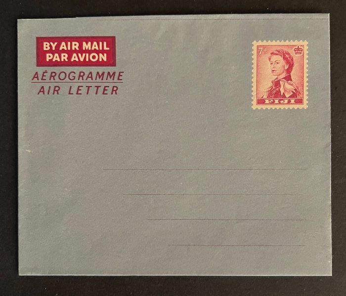 Lot 493: Fiji Air Letter