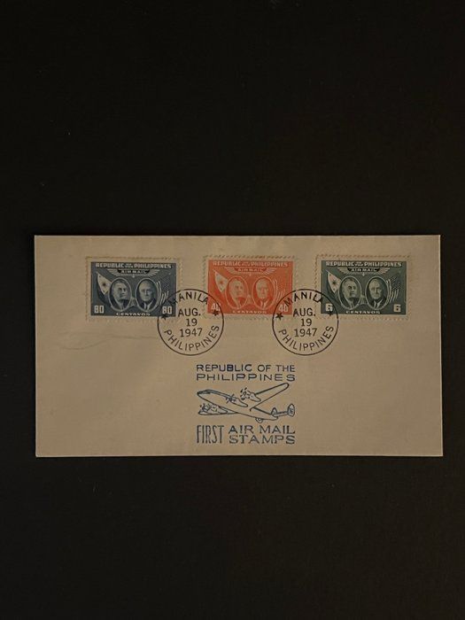 Lot 494: 1947 Philippines First Day Cover