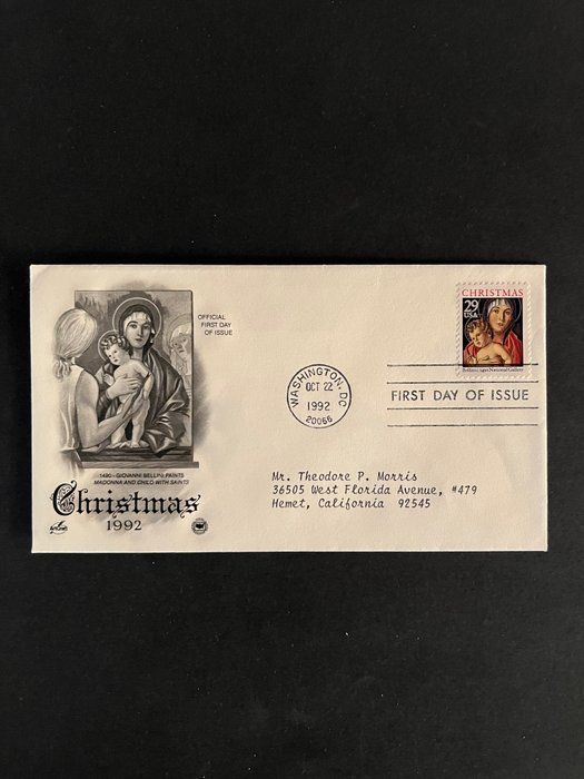 Lot 506: Christmas First Day Cover