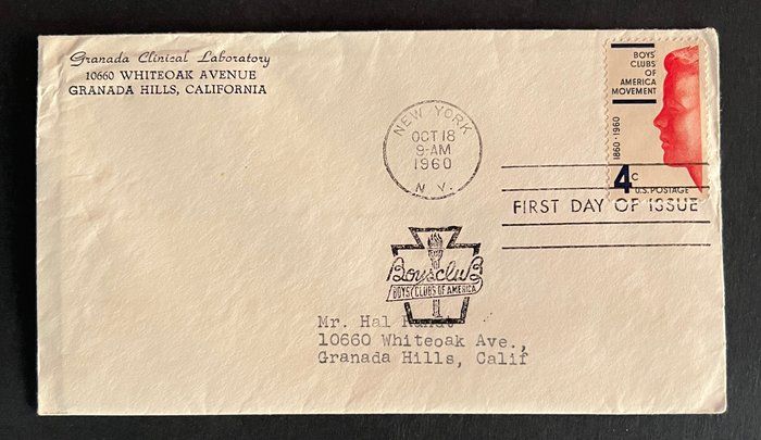 Lot 512: Grananda Clinical Laboratory First Day Cover