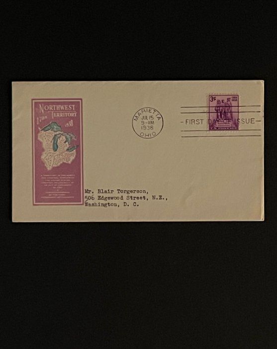 Lot 514: 1932 Ohio First Day Cover