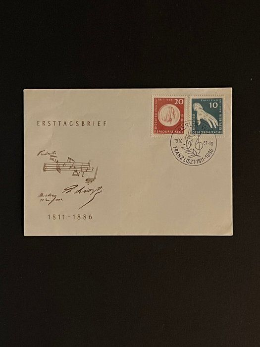 Lot 524: 1961 Germany First Day Cover