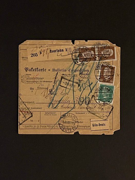 Lot 537: 1932 Germany Stamped Postcard