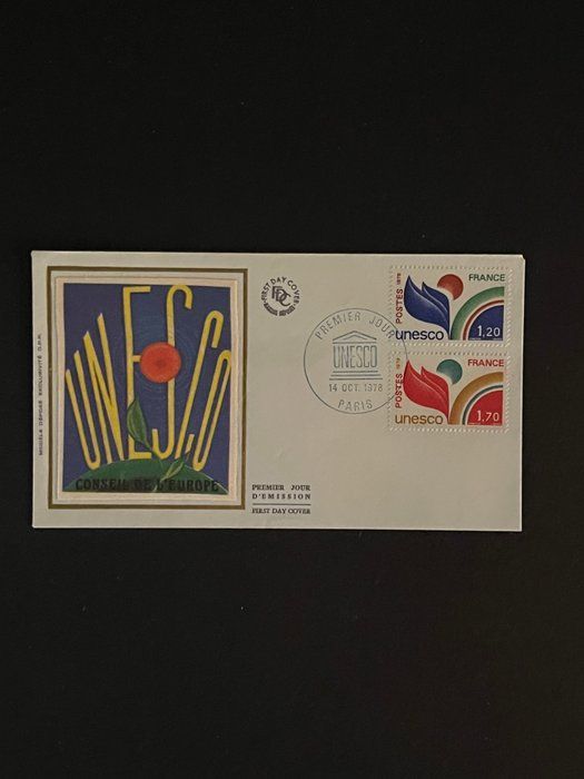 Lot 544: 1978 UNESCO France First Day Cover