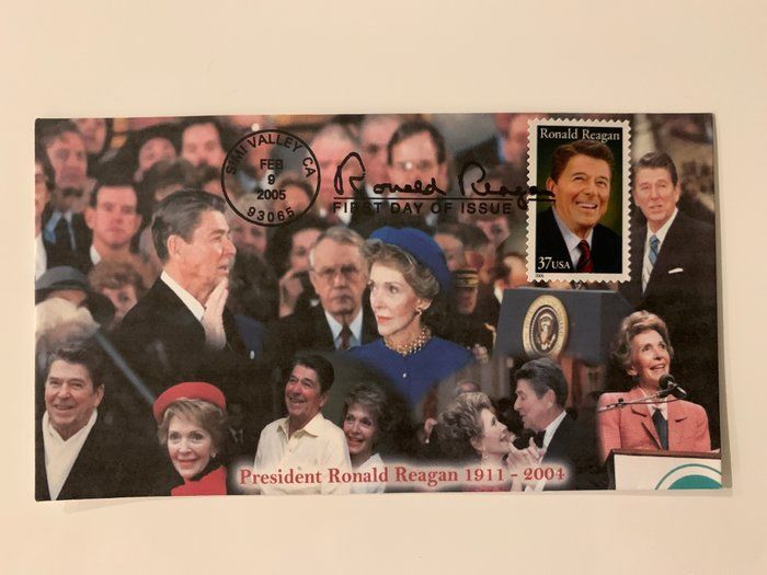 Lot 549: Ronald Reagan FDC