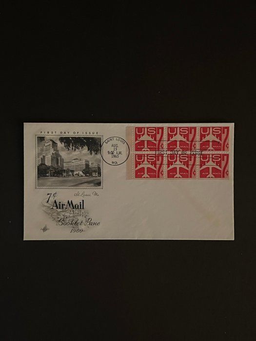 Lot 555: 1960 Missouri First Day Cover