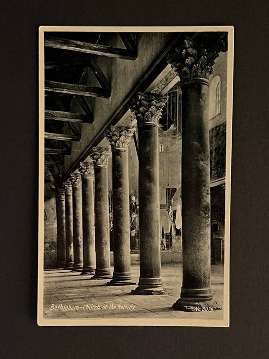 Lot 591: Vintage Bethlehem Church of the Nativity Post Card