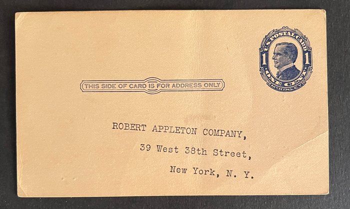 Lot 595: United States 1900s post card