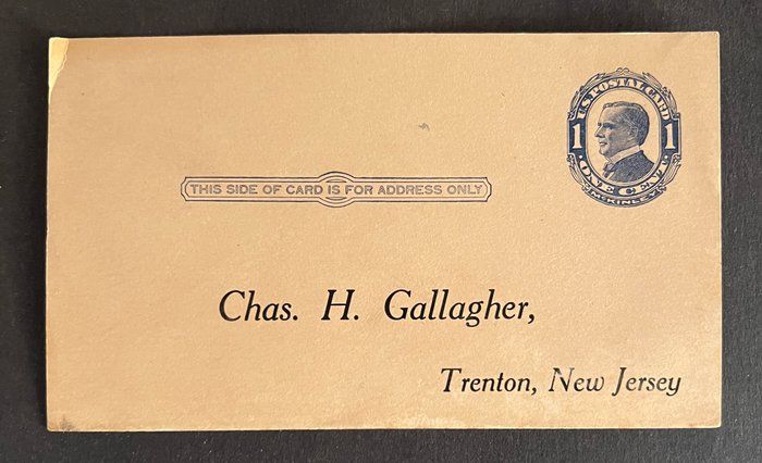 Lot 600: United States 1900s post card